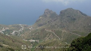 Anaga Gebirge - Blick auf das Meer