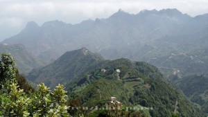 Anaga Gebirge -  Blick vom Mirador Pico del Ingles II